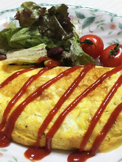 とろーり♪かぼちゃチーズオムレツ-レシピのメイン写真