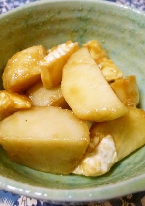 絶妙☆里芋カマンベール～わさび醤油味～-レシピのメイン写真