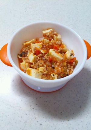 離乳食後期ミート麻婆豆腐-レシピのメイン写真