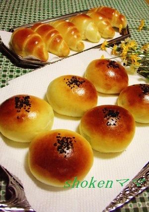 一緒に作っちゃお~あんパンとバターロール-レシピのメイン写真