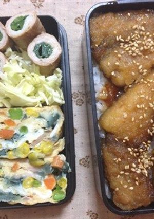 豚のニラ巻き香りたつマヨポン酢炒め-レシピのメイン写真