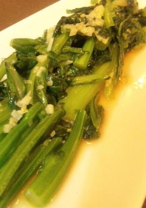 油菜心(ユサイシン)の炒めもの-レシピのメイン写真