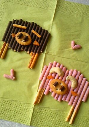 デコポッキー☆豚のバレンタイン-レシピのメイン写真