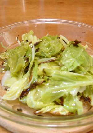 温野菜★キャベツのオリーブオイル焼き-レシピのメイン写真