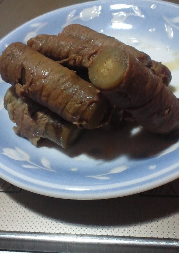 肉巻きごぼうの甘辛煮☆-レシピのメイン写真