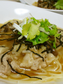 大根おろしのスープパスタ-レシピのメイン写真
