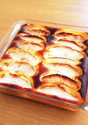 ヨーグルトとりんごのポムポムケーキ-レシピのメイン写真