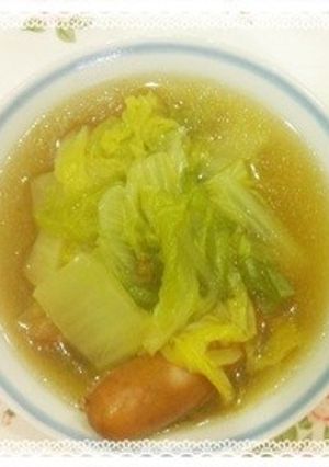 冬野菜とウインナーのあったかスープ♡-レシピのメイン写真