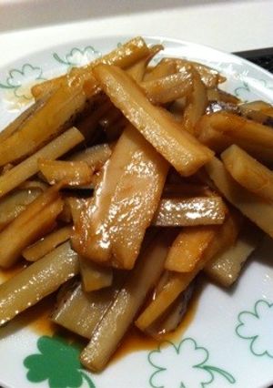 粘〜る‼蓮根のきんぴら☆-レシピのメイン写真