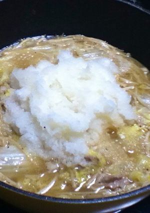 簡単みぞれ鍋風！笑-レシピのメイン写真