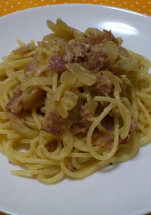 簡単カルボナーラ-レシピのメイン写真