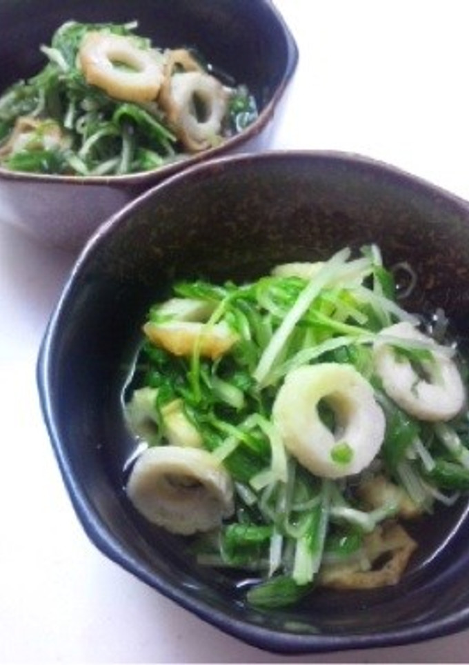 めんつゆで水菜の煮浸し-レシピのメイン写真