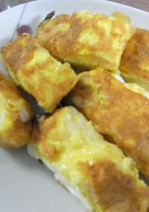 チーズ入り卵焼き-レシピのメイン写真