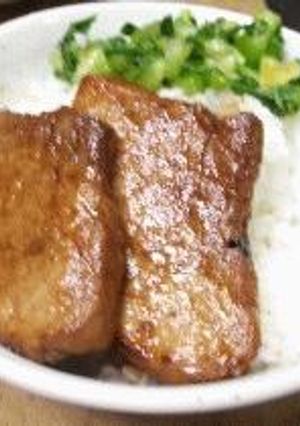 豚肉・照り焼き丼☆大根の葉生姜-レシピのメイン写真