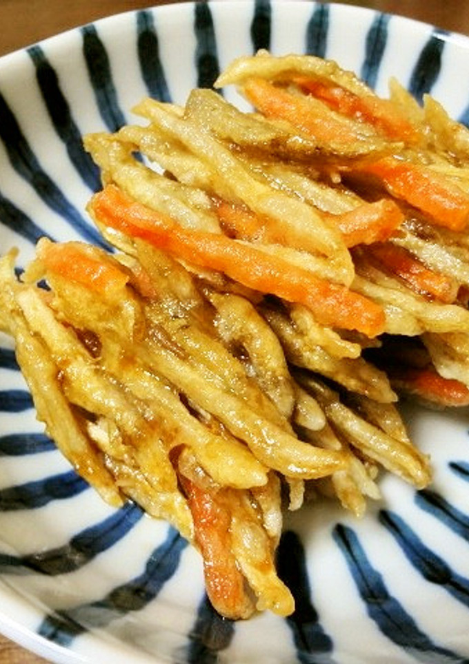 きんぴら的な、ごぼうのかき揚げ-レシピのメイン写真