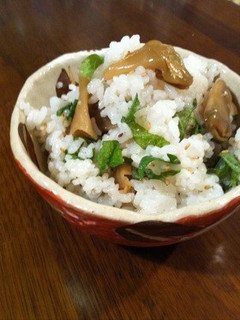 簡単混ぜるだけ!ザーサイごはん-レシピのメイン写真