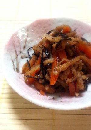 甘～い★切り干し人参の醤油シナモン煮-レシピのメイン写真