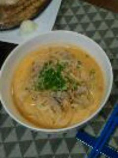 豆乳チゲうどん-レシピのメイン写真
