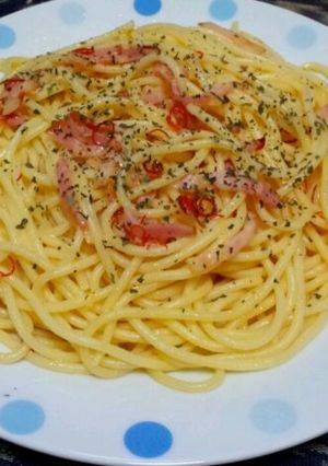 ベーコンのペペロンチーノ-レシピのメイン写真