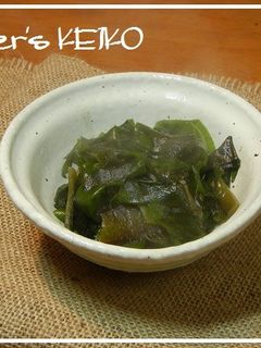 わかめの塩炒め-レシピのメイン写真
