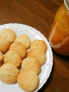 ゆず茶の手丸めクッキー-レシピのメイン写真