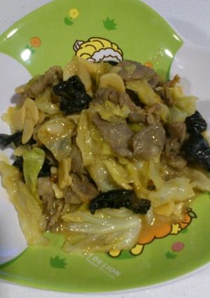 豚肉の回鍋肉風！！-レシピのメイン写真
