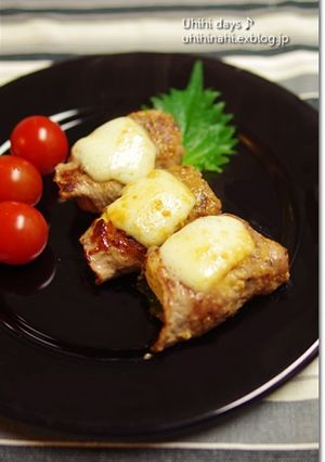 豚の塩麹豆腐巻き味噌チーズ焼き-レシピのメイン写真
