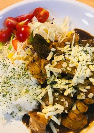 レトルト●からめてしあげるチーチキカレー-レシピのメイン写真