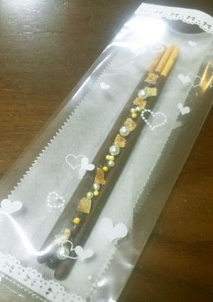 ★オレンジピールでキラ２なデコポッキー★-レシピのメイン写真