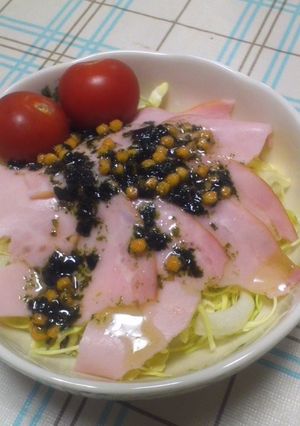 お茶漬けのもとドレッシング-レシピのメイン写真