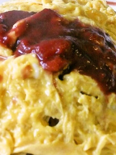 カルピスでふわとろオムライス 大人味で-レシピのメイン写真