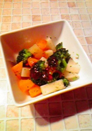 簡単根菜サラダ-レシピのメイン写真