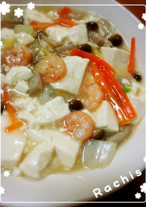エビと豆腐のあんかけ♪-レシピのメイン写真