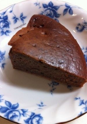 混ぜて焼くだけチョコバナナケーキ-レシピのメイン写真