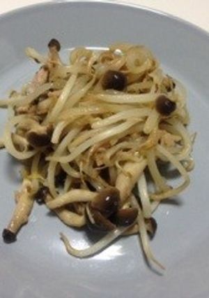 ツナとモヤシのゴマ味噌炒め-レシピのメイン写真