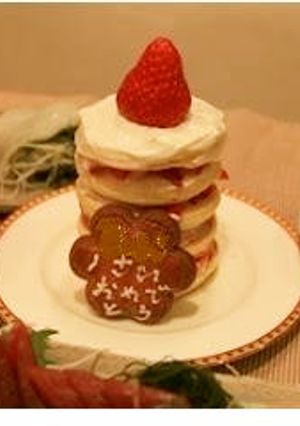 1歳の誕生日ケーキ-レシピのメイン写真