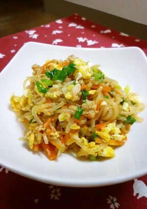 ダイエットにも♬しらたきとツナの炒め煮-レシピのメイン写真