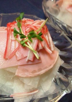 まな板いらず！？簡単！大根サラダ♪-レシピのメイン写真