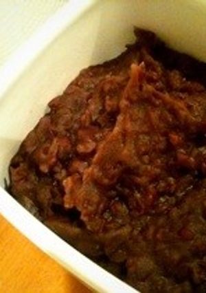 あんこ（圧力鍋で簡単に作る）-レシピのメイン写真
