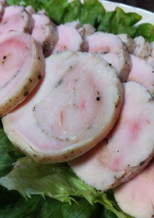 ジューシー鶏ハム-レシピのメイン写真