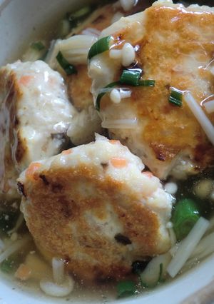 豆腐つみれの野菜あんかけ-レシピのメイン写真