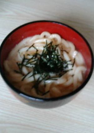 ささっと！ランチに釜たまたらこうどん☆-レシピのメイン写真