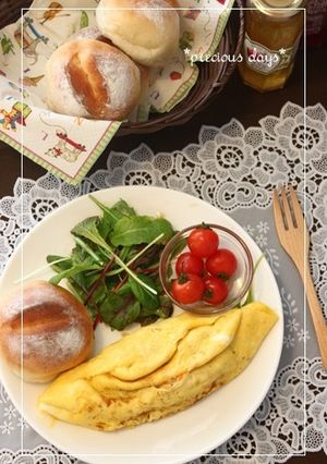 卯の花リメイク＊ミートオムレツ風♡-レシピのメイン写真