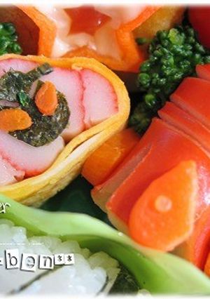 キャラ弁☆仮面ライダーフォーゼのおかず-レシピのメイン写真