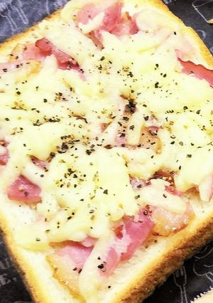 ♥ベーコンチーズトースト♥-レシピのメイン写真