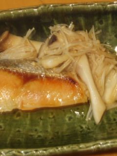 ✿きのこソースと大根おろしで頂く焼き魚✿-レシピのメイン写真