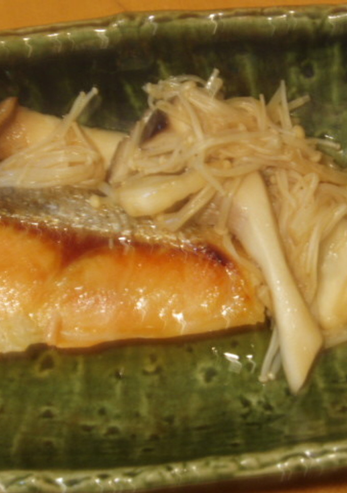 ✿きのこソースと大根おろしで頂く焼き魚✿-レシピのメイン写真