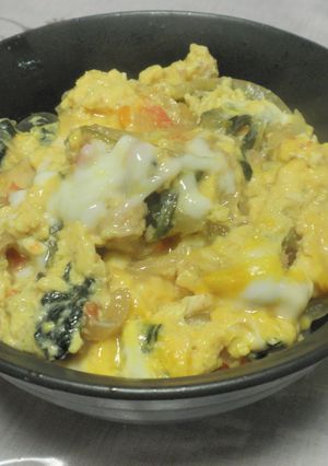 超簡単★野菜もとれる親子丼-レシピのメイン写真