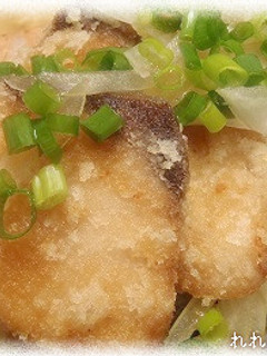 玉ねぎたっぷり★ワラサの即席和風マリネ★-レシピのメイン写真