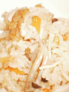 きのこの炊き込みご飯-レシピのメイン写真